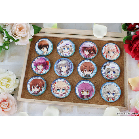 『Key world festival』【リトルバスターズ!/Charlotte】 トレーディング缶バッジ【BOX】