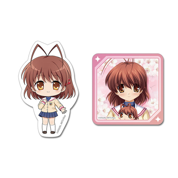 『Key world festival』【CLANNAD】 ステッカーセット【古河渚】