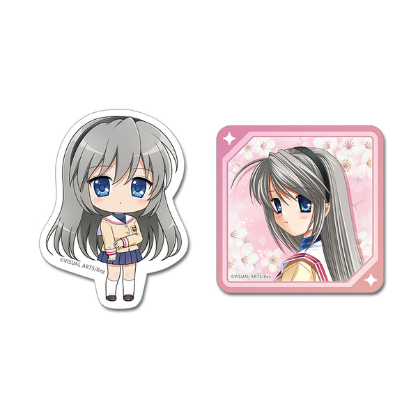 『Key world festival』【CLANNAD】 ステッカーセット【坂上智代】