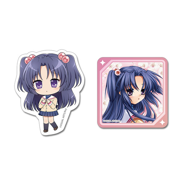 『Key world festival』【CLANNAD】 ステッカーセット【一ノ瀬ことみ】