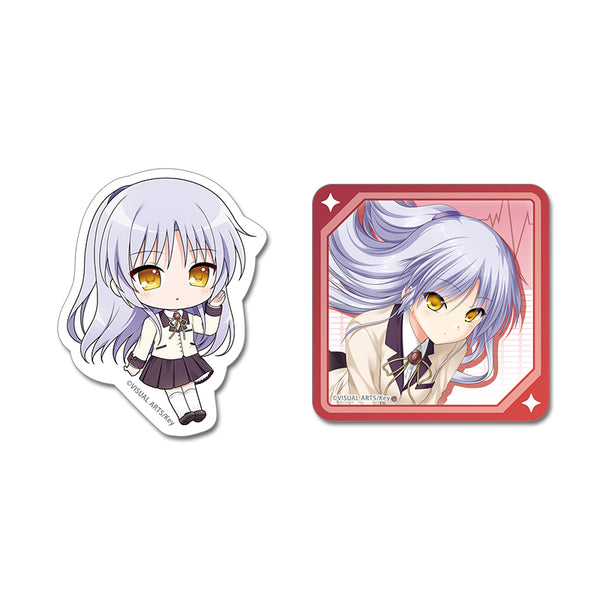 『Key world festival』【Angel Beats!】 ステッカーセット【立華かなで】