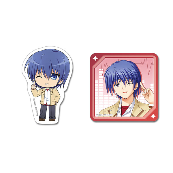 『Key world festival』【Angel Beats!】 ステッカーセット【日向秀樹】