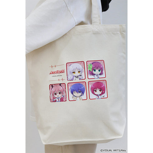 『Key world festival』【Angel Beats!】 ぷちちょこキャンバストートバッグ