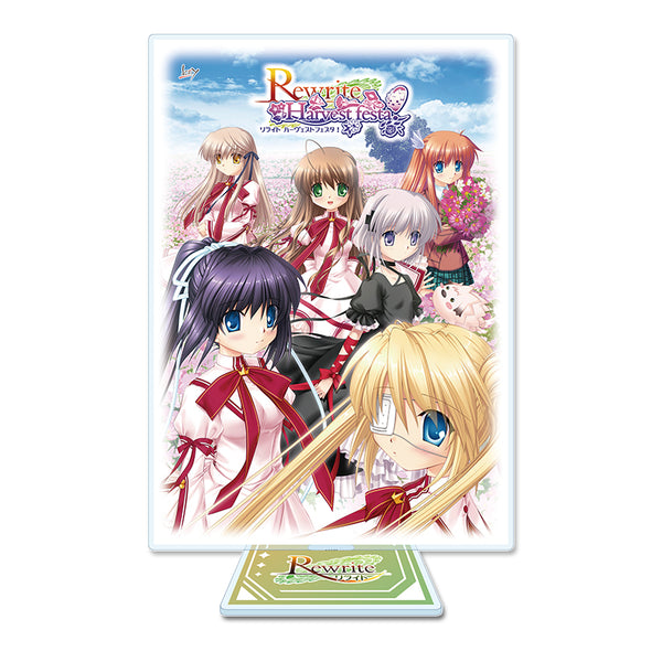 『Key world festival』【Rewrite】 アクリルビジュアルボード【パッケージ風】