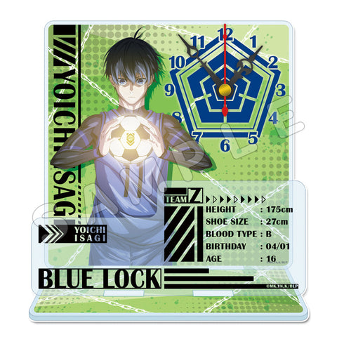 『ブルーロック』ミニアクリル置時計【潔 世一】