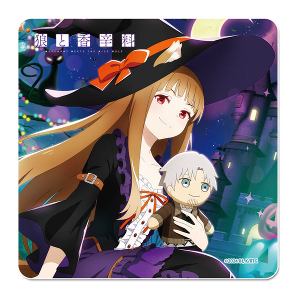 『狼と香辛料 MERCHANT MEETS THE WISE WOLF』狼と香辛料 ラバーマットコースター【ハロウィン】