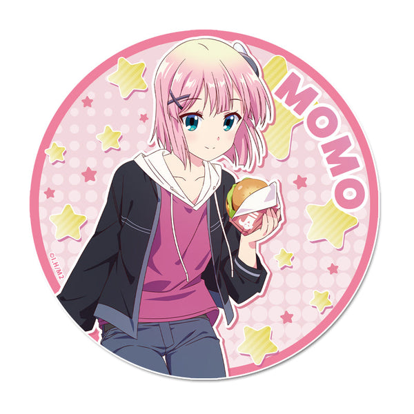 『まちカドまぞく 2丁目』描き下ろしBIG缶バッジ【桃】