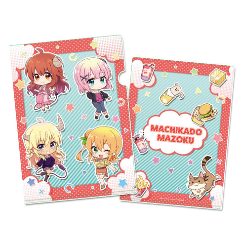 『まちカドまぞく 2丁目』ぷちちょこクリアファイル