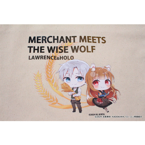 『狼と香辛料 MERCHANT MEETS THE WISE WOLF』ぷちちょこキャンバストートバッグ 麦