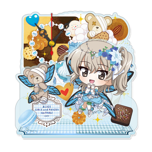 『ガールズ&パンツァー 最終章』ぷちちょこミニアクリル置時計 島田愛里寿 妖精