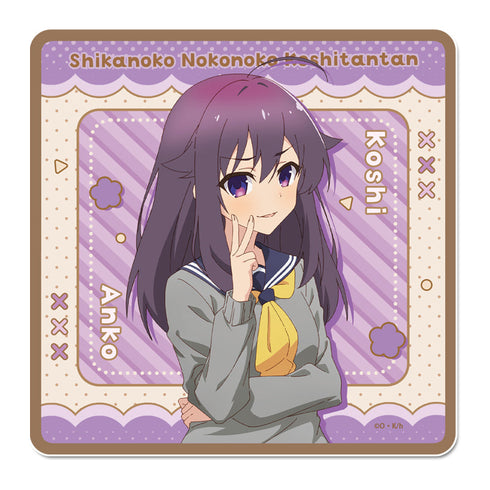 『しかのこのこのここしたんたん』ラバーマットコースター 虎視餡子