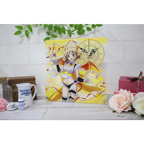 『戦姫絶唱シンフォギアXV』描き下ろし アクリル置時計【立花 響】小悪魔ウェイトレス