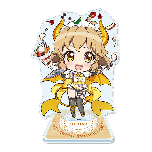 『戦姫絶唱シンフォギアXV』ぷちちょこ アクリルスタンド【立花 響】小悪魔ウェイトレス