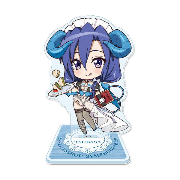『戦姫絶唱シンフォギアXV』ぷちちょこ アクリルスタンド【風鳴 翼】小悪魔ウェイトレス