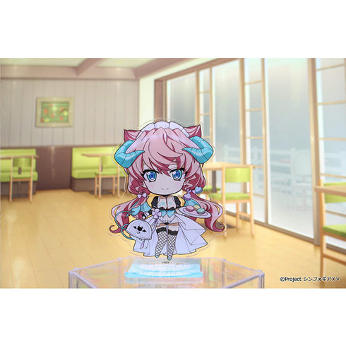 『戦姫絶唱シンフォギアXV』ぷちちょこ アクリルスタンド【マリア・カデンツァヴナ・イヴ】小悪魔ウェイトレス
