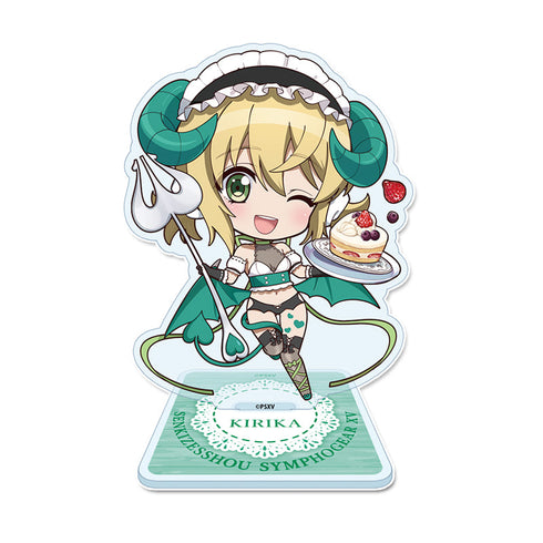 『戦姫絶唱シンフォギアXV』ぷちちょこ アクリルスタンド【暁 切歌】小悪魔ウェイトレス
