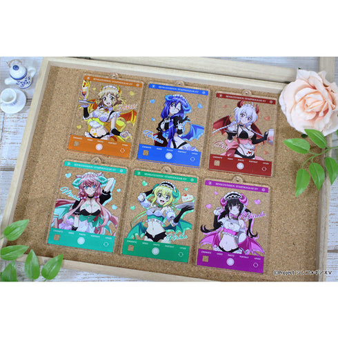 『戦姫絶唱シンフォギアXV』描き下ろし アクリルキーホルダー【雪音 クリス】小悪魔ウェイトレス