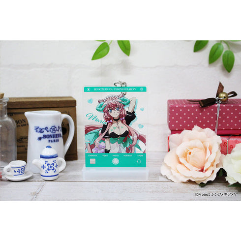 『戦姫絶唱シンフォギアXV』描き下ろし アクリルキーホルダー【マリア・カデンツァヴナ・イヴ】小悪魔ウェイトレス