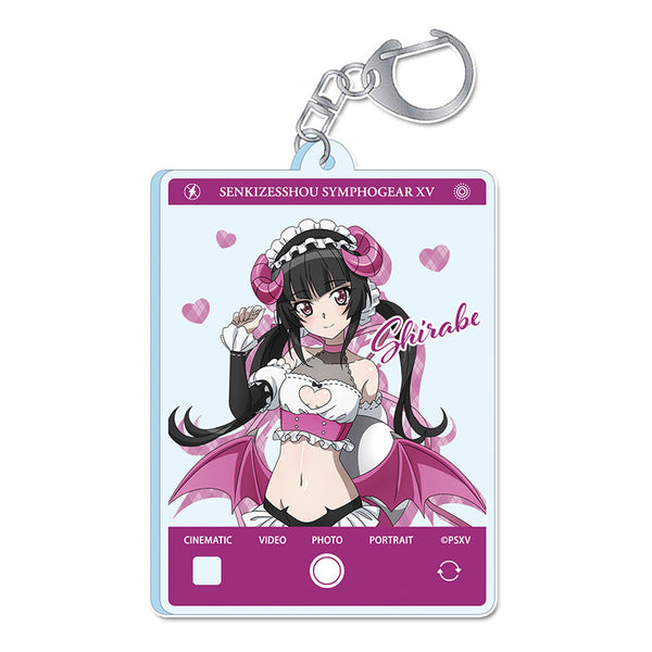 『戦姫絶唱シンフォギアXV』描き下ろし アクリルキーホルダー【月読 調】小悪魔ウェイトレス