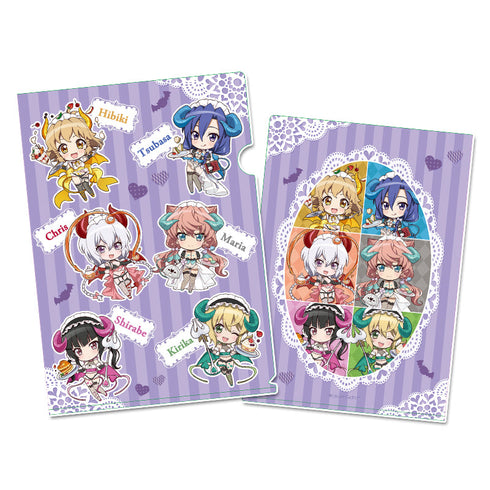 『戦姫絶唱シンフォギアXV』ぷちちょこ クリアファイル【小悪魔ウェイトレス】