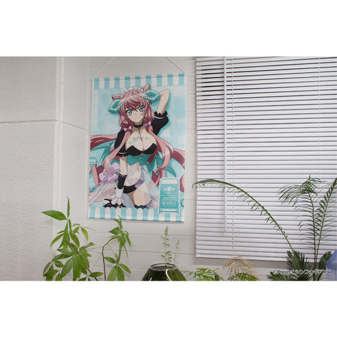 『戦姫絶唱シンフォギアXV』描き下ろし B2タペストリー【マリア・カデンツァヴナ・イヴ】小悪魔ウェイトレス