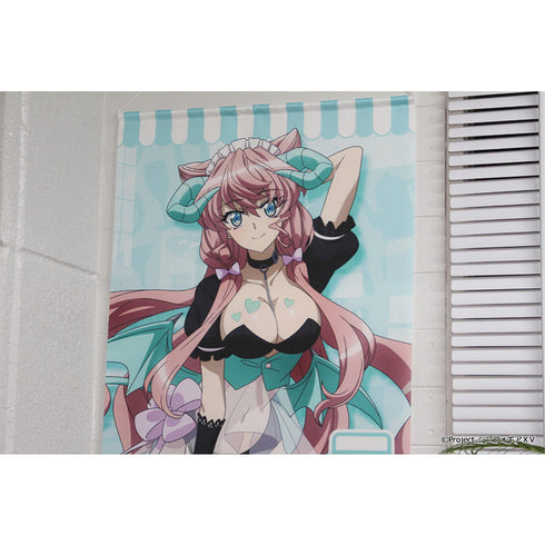 『戦姫絶唱シンフォギアXV』描き下ろし B2タペストリー【マリア・カデンツァヴナ・イヴ】小悪魔ウェイトレス