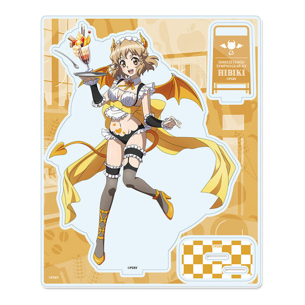 『戦姫絶唱シンフォギアXV』描き下ろし アクリルスタンド【立花 響】小悪魔ウェイトレス