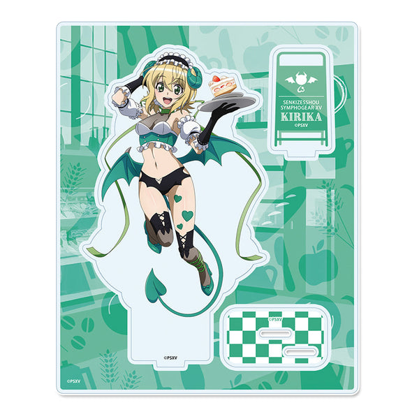 『戦姫絶唱シンフォギアXV』描き下ろし アクリルスタンド【暁 切歌】小悪魔ウェイトレス