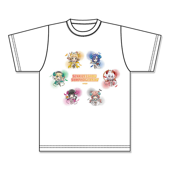 『戦姫絶唱シンフォギアXV』ぷちちょこ グラフィックTシャツ【小悪魔ウェイトレス】
