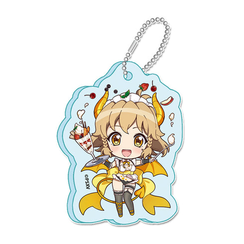 『戦姫絶唱シンフォギアXV』ぷちちょこ ミニアクリルキーホルダー【立花 響】小悪魔ウェイトレス
