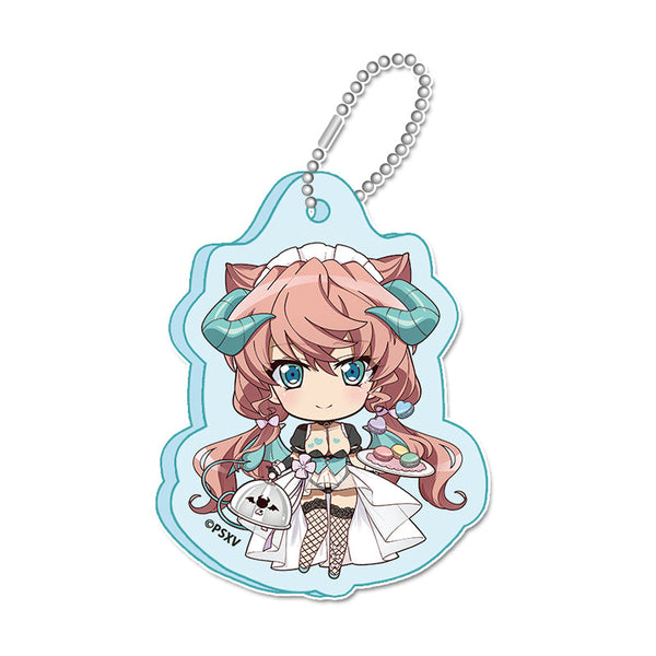 『戦姫絶唱シンフォギアXV』ぷちちょこ ミニアクリルキーホルダー【マリア・カデンツァヴナ・イヴ】小悪魔ウェイトレス