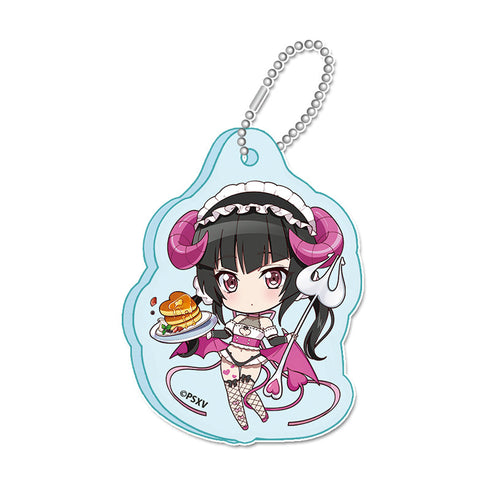 『戦姫絶唱シンフォギアXV』ぷちちょこ ミニアクリルキーホルダー【月読 調】小悪魔ウェイトレス
