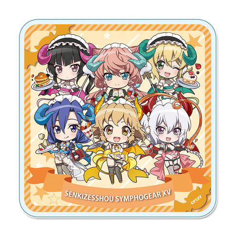 『戦姫絶唱シンフォギアXV』ぷちちょこ アクリルコースター【小悪魔ウェイトレス】