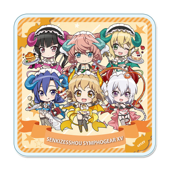 『戦姫絶唱シンフォギアXV』ぷちちょこ アクリルコースター【小悪魔ウェイトレス】