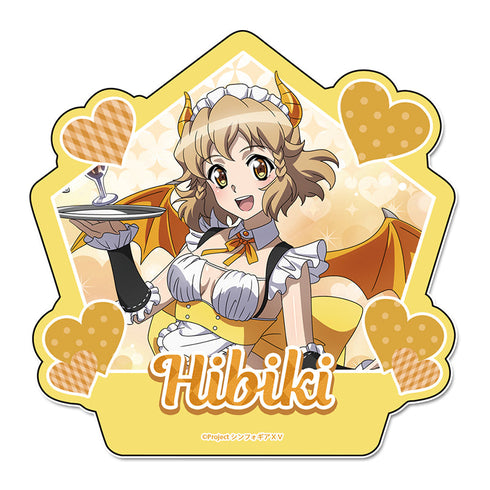 『戦姫絶唱シンフォギアXV』描き下ろし ステッカー【立花 響】小悪魔ウェイトレス