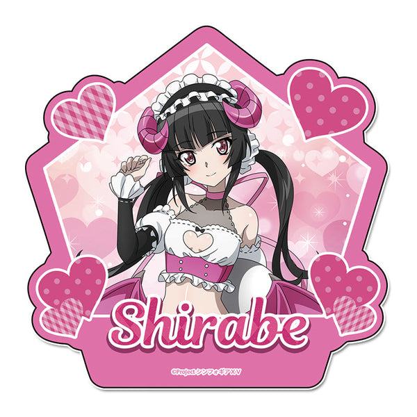 『戦姫絶唱シンフォギアXV』描き下ろし ステッカー【月読 調】小悪魔ウェイトレス