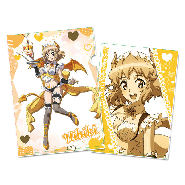 『戦姫絶唱シンフォギアXV』描き下ろし クリアファイル【立花 響】小悪魔ウェイトレス