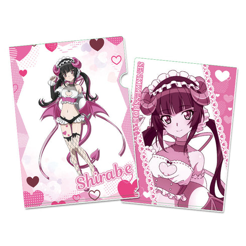 『戦姫絶唱シンフォギアXV』描き下ろし クリアファイル【月読 調】小悪魔ウェイトレス