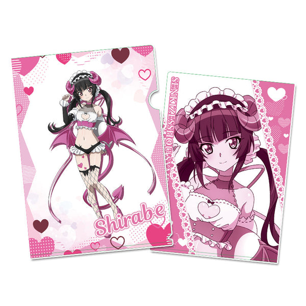 『戦姫絶唱シンフォギアXV』描き下ろし クリアファイル【月読 調】小悪魔ウェイトレス