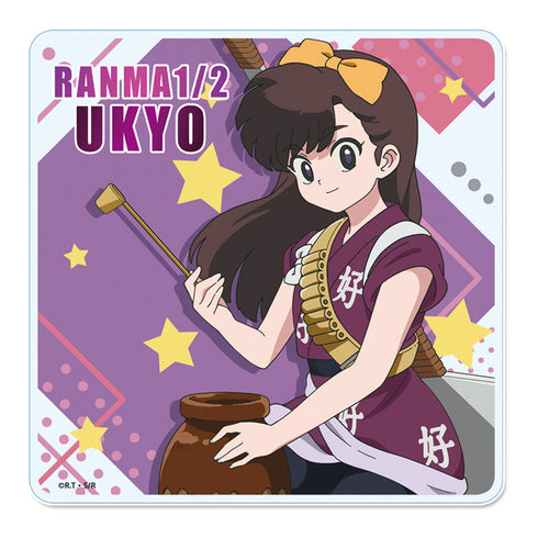 『らんま1/2』アクリルコースター【久遠寺右京】