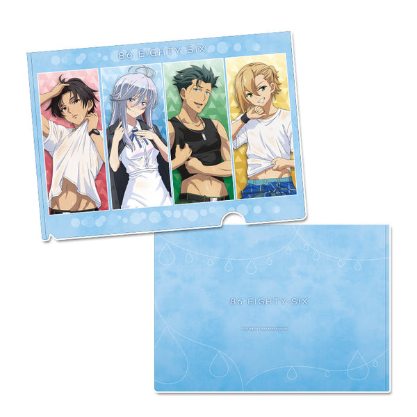 『86-エイティシックス-』描き下ろしクリアファイル【集合】雨宿り