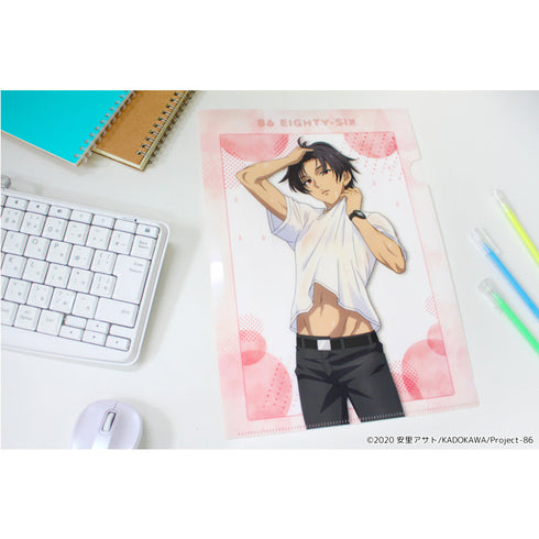 『86-エイティシックス-』描き下ろしクリアファイル【シン】雨宿り