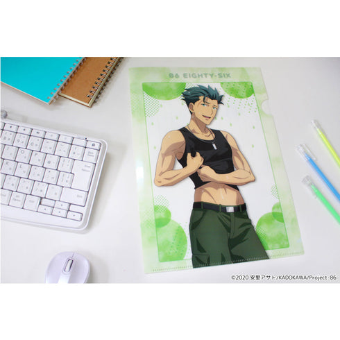 『86-エイティシックス-』描き下ろしクリアファイル【ライデン】雨宿り