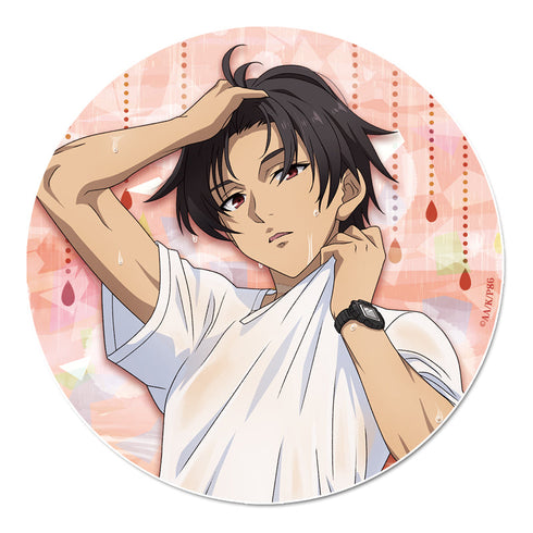 『86-エイティシックス-』描き下ろしホログラム缶バッジ 【シン】雨宿り