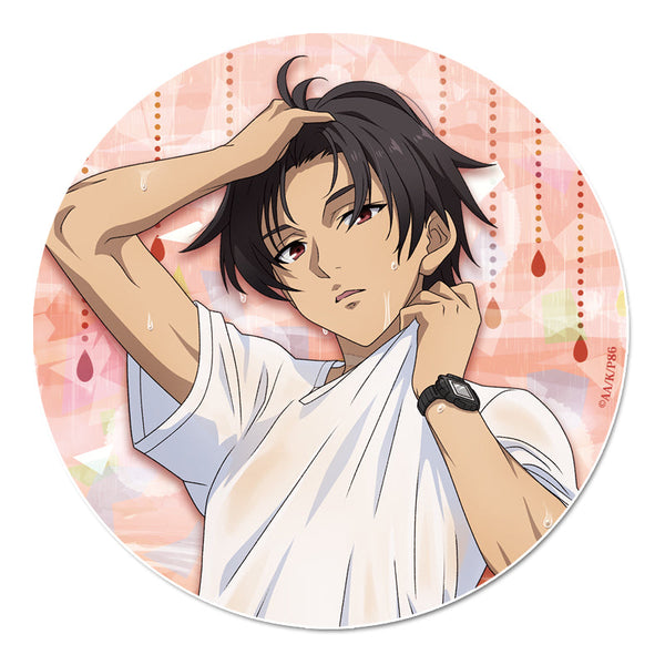 『86-エイティシックス-』描き下ろしホログラム缶バッジ 【シン】雨宿り