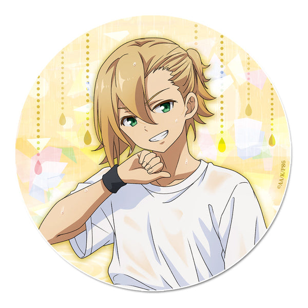 『86-エイティシックス-』描き下ろしホログラム缶バッジ 【セオ】雨宿り