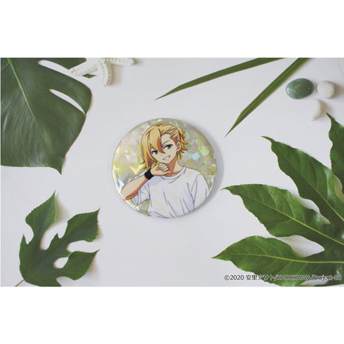 『86-エイティシックス-』描き下ろしホログラム缶バッジ 【セオ】雨宿り