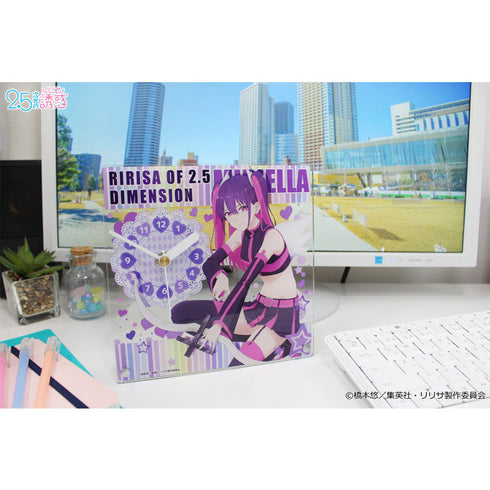 『2.5次元の誘惑』描き下ろし アクリル置時計 【ミリエラ】 天使空挺隊ver.