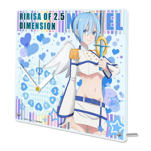 『2.5次元の誘惑』描き下ろし アクリル置時計 【ノキエル】 天使空挺隊ver.