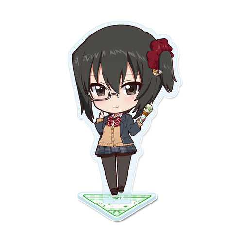 『ガールズ&パンツァー 最終章』ぷちちょこアクリルスタンド 【河嶋桃】ギャル制服ver.